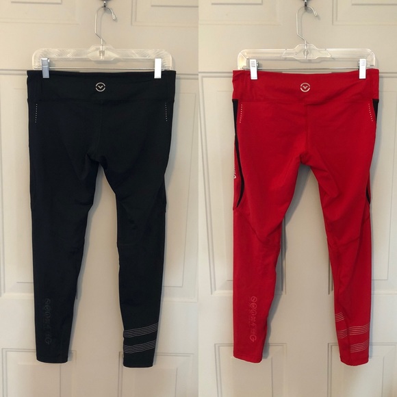 SOLD Bundle of 2 Virus Compression Pants Large - Picture 2 of 10